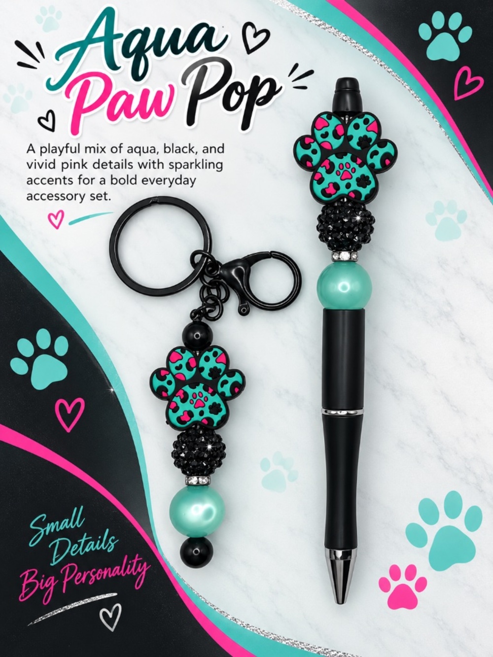 Aqua Paw Pop Pen